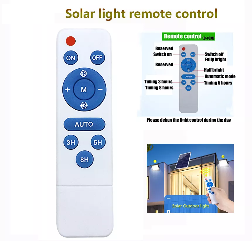 Điều khiển từ xa ( Remote ) năng lượng mặt trời (đèn JINDIAN)
