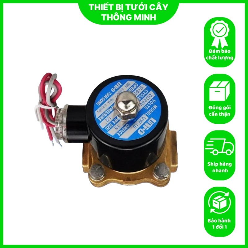 Van Điện Từ Đồng Phi 21mm Điện Áp 220V