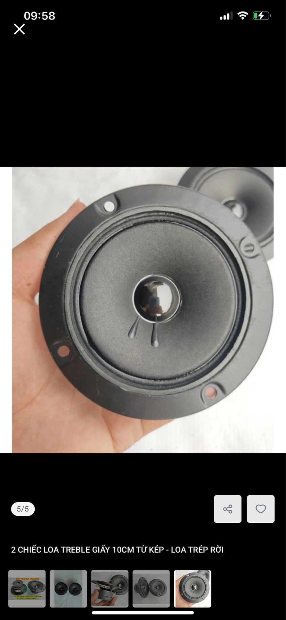 LOA TREBLE BMB 2 TỪ TRÒN GIÁ XẢ KHO
