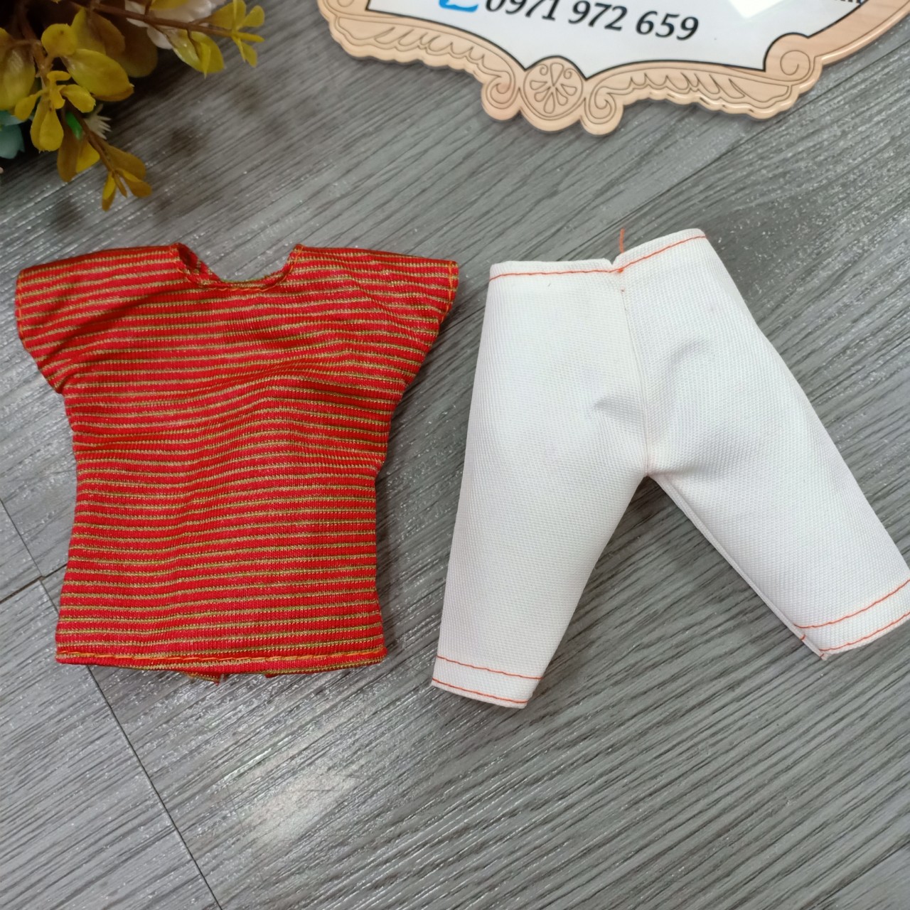 Quần áo dành cho búp bê nam ken 30cm