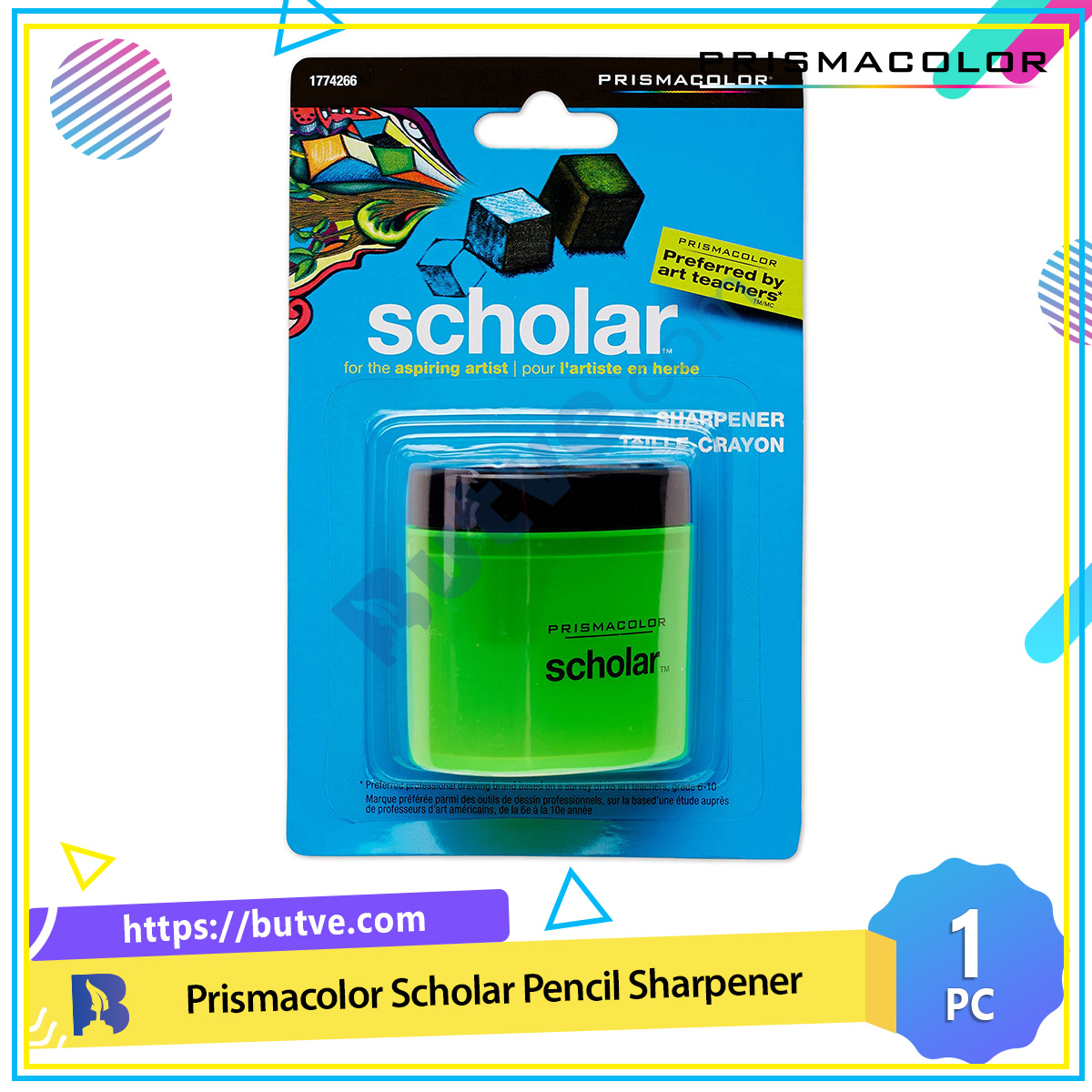 [HCM]Gọt bút chì 1 lỗ chuốt Prismacolor Scholar Pencil Sharpener