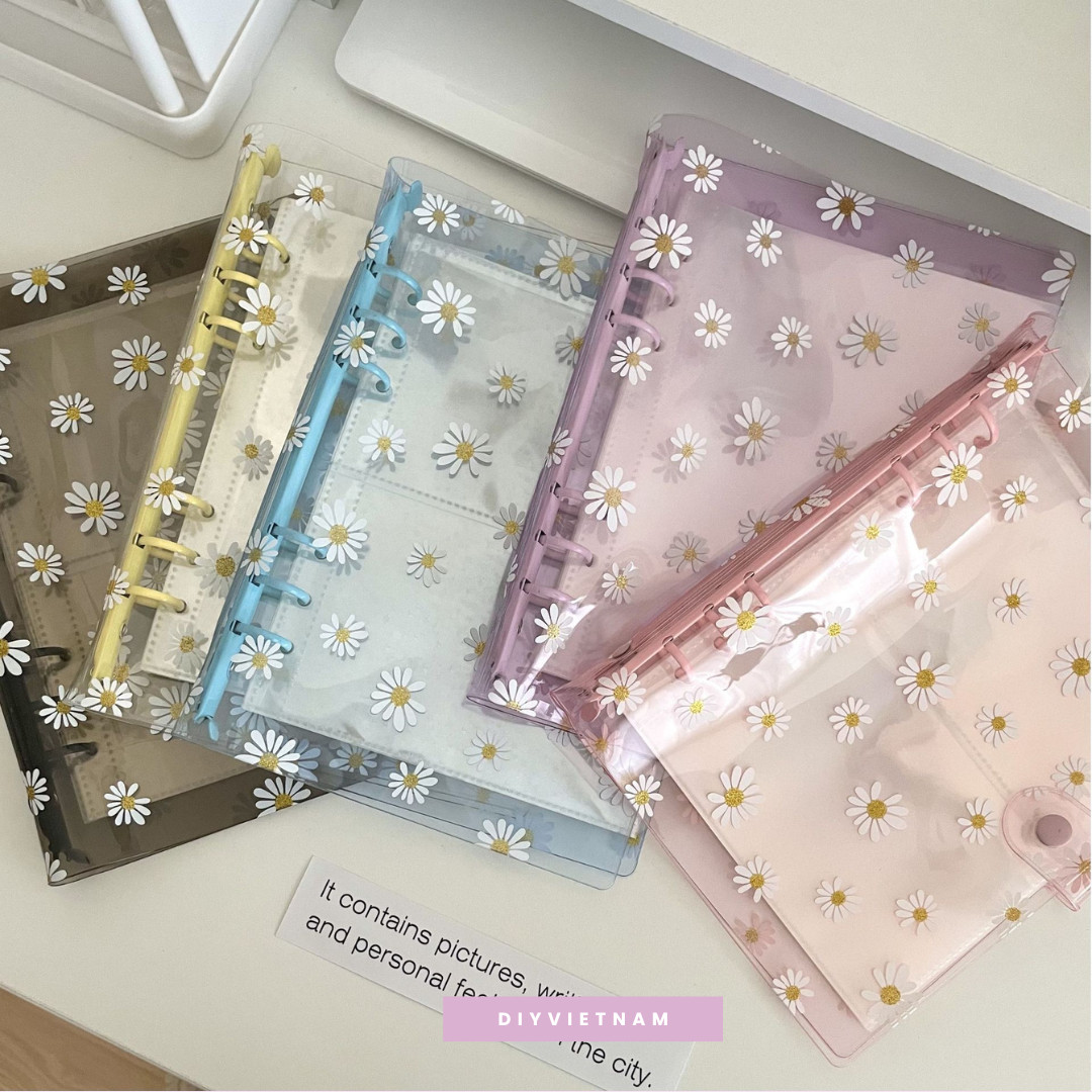VỎ PLANNER LITTLE DAISY MÀU A5/A6