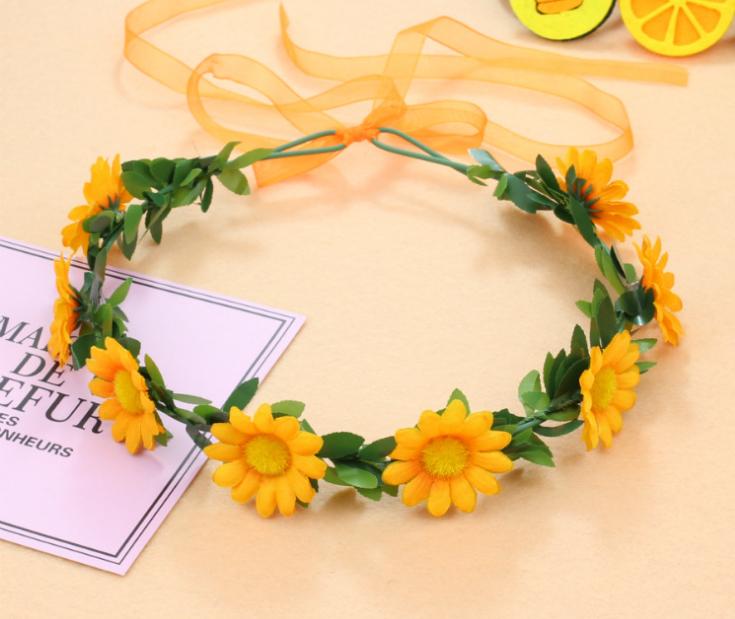 Vòng hoa đội đầu vòng hoa cô dâu vòng hoa chụp hình vòng hoa kỷ yếu vòng hoa cho bé vòng hoa