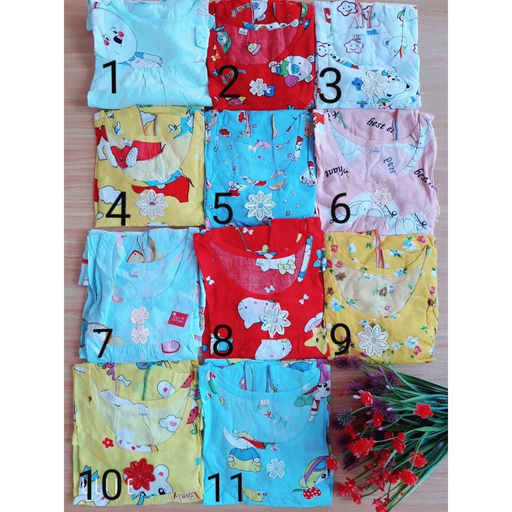 22-23KG ĐỒ TOLE/LANH BÉ GÁI NGẮN (INBOX CHỌN MẪU)
