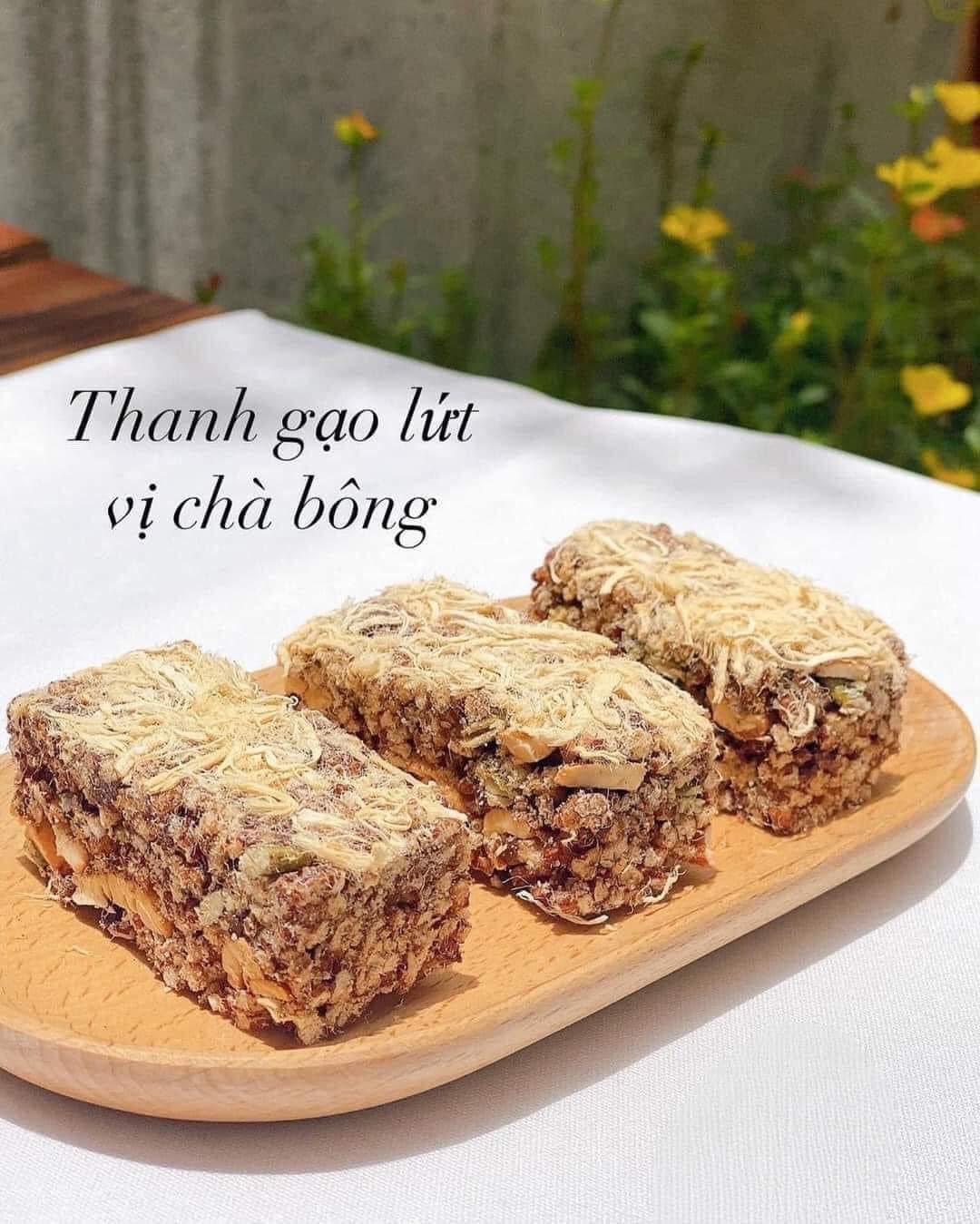 Thanh Gạo Lứt Chà Bông Trai Đẹp 250G