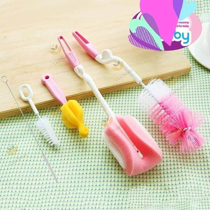 Bộ Cọ Rửa Cốc Sữa, Bình Thông Minh
