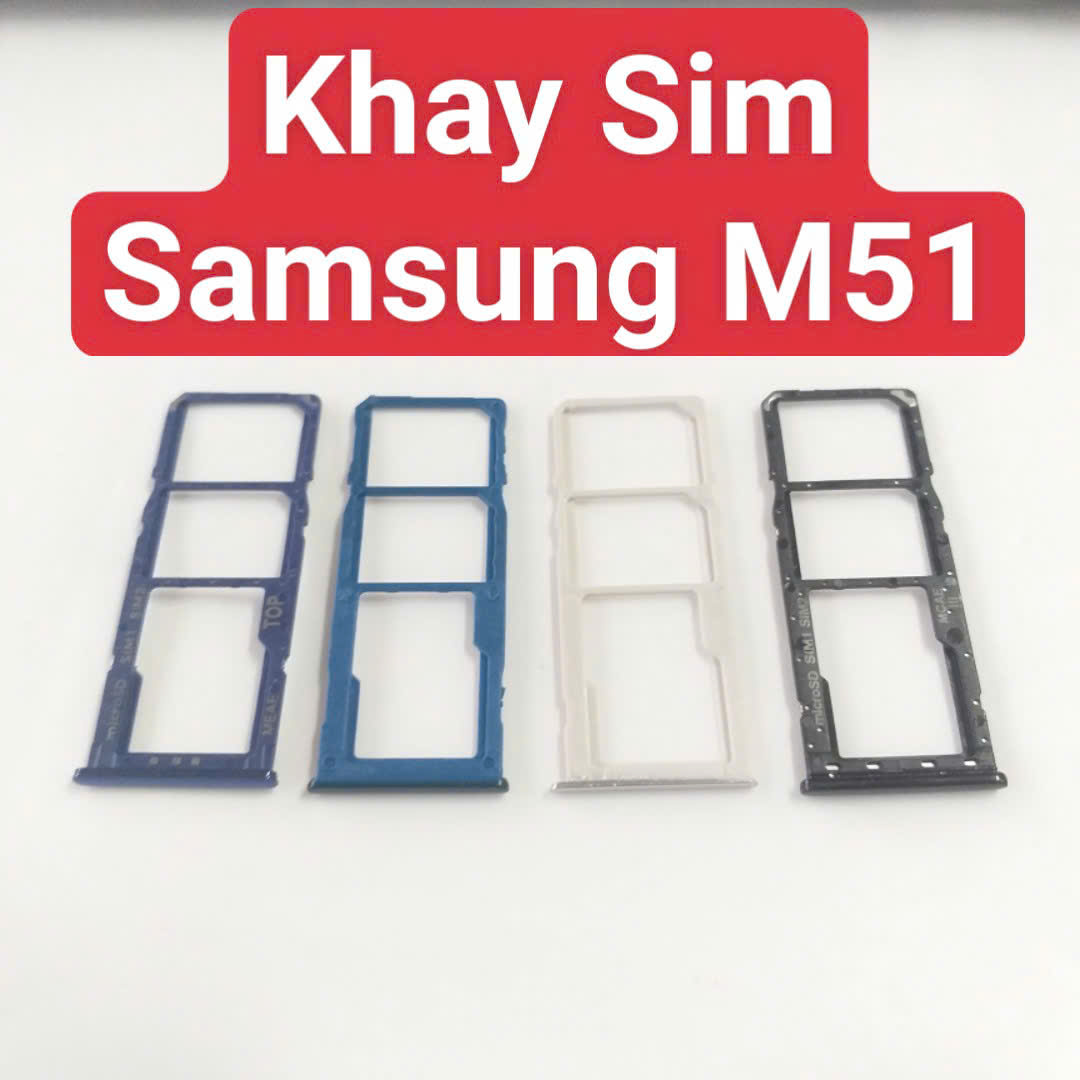 Khay Sim Samsung Galaxy M51 M515 Chất Lượng Tốt Ảnh Chụp Thật