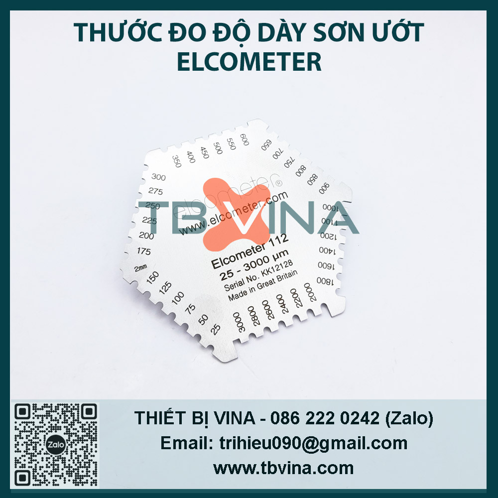 THƯỚC ĐO ĐỘ DÀY SƠN ƯỚT ELCOMETER