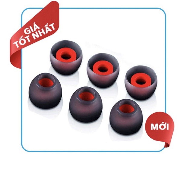 Set of 6 Earbuds/Earplugs/Ear Cushions