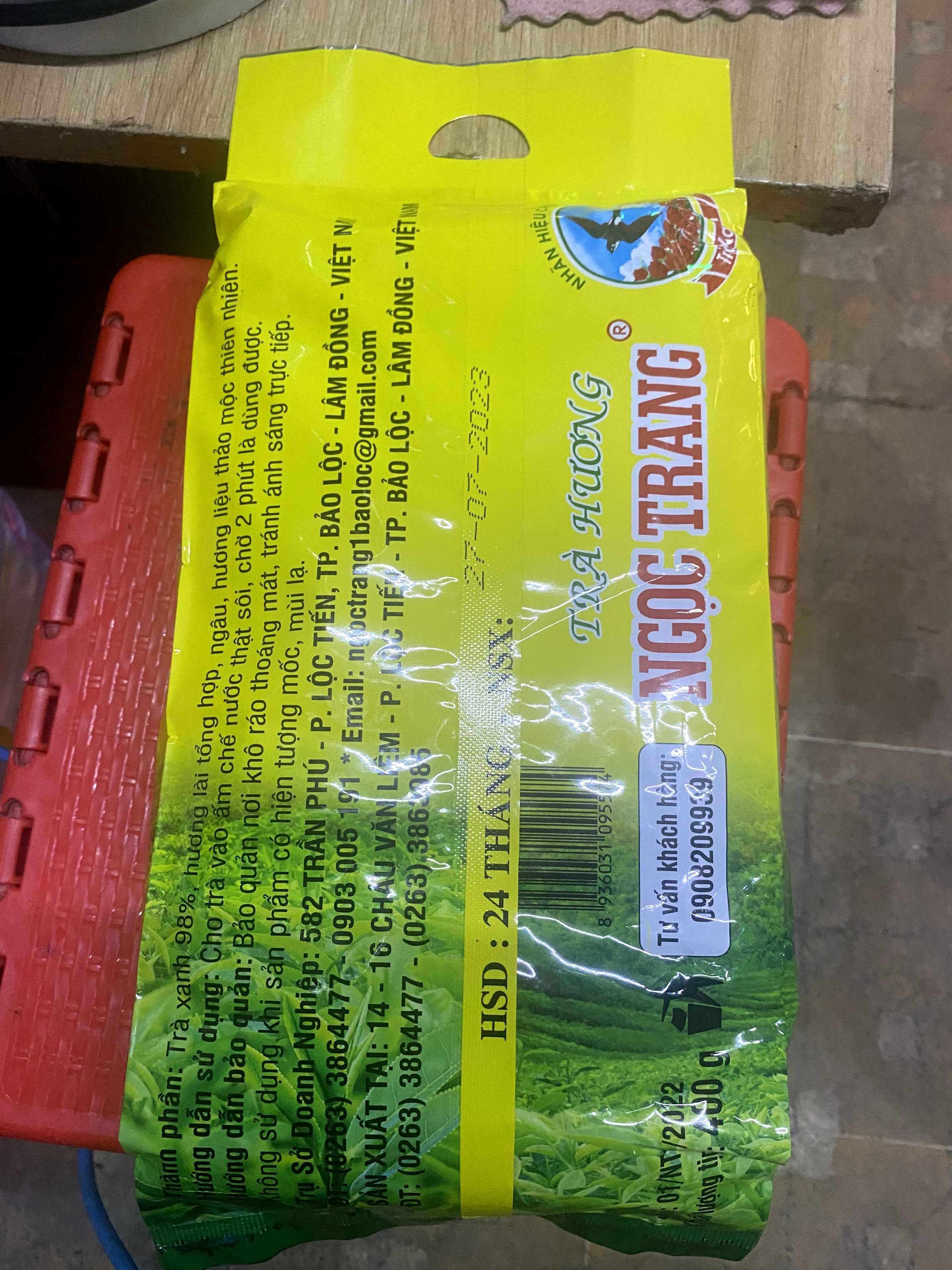 Trà Ngọc Trang B'Lao - Trà Lài - Sâm Dứa 400g