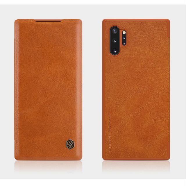 Bao da samsung galaxy note 10 plus / note 10+ / note 10 + 5g chính hãng nillkin qin123123