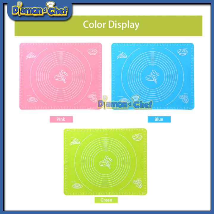 Tấm lót nhào bột silicon nhào bột và nướng bánh 30 x 40 cm