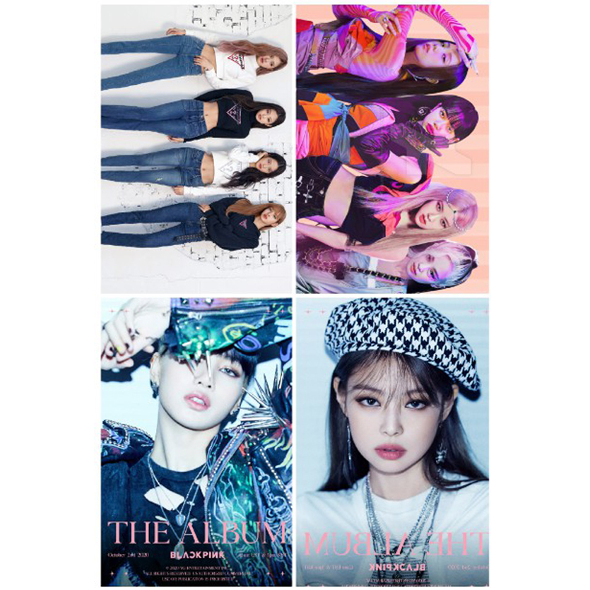 Poster BACKPINK Lovesick Girls - Khổ A3