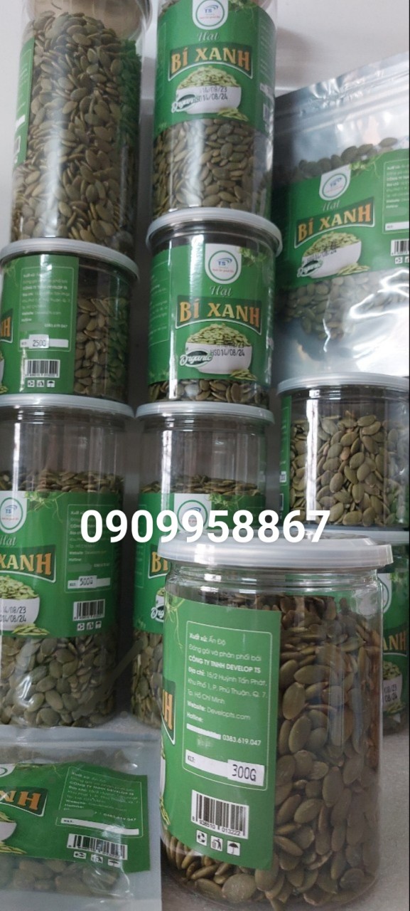 Hạt Bí Xanh Ấn Độ 100g