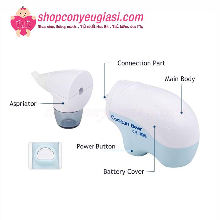 [HCM]Máy Hút Mũi CoClean Bear COBR-100