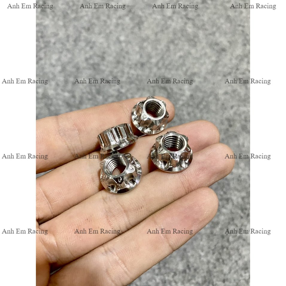 Tán 6li 8li 10li 12li 14li Salaya Đầu hở chuẩn Inox 304