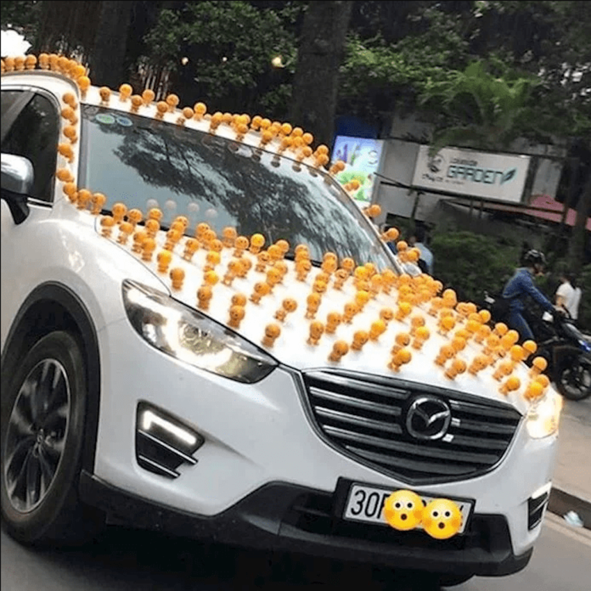 Spring Emoji – decorating house, vehicle – Reduce stress – combo 5 boxes