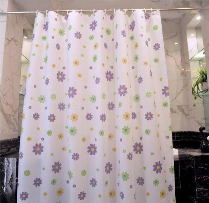 Rèm Phòng Tắm / Rèm Cửa Sổ Hoa Nhí 180cm X 180cm Loại 1