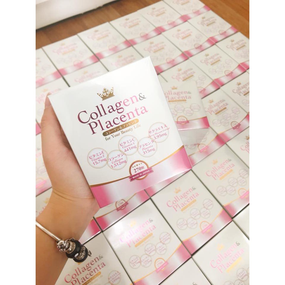 [HCM]Collagen Placenta 5in1 date mới ( Nhật Bản)