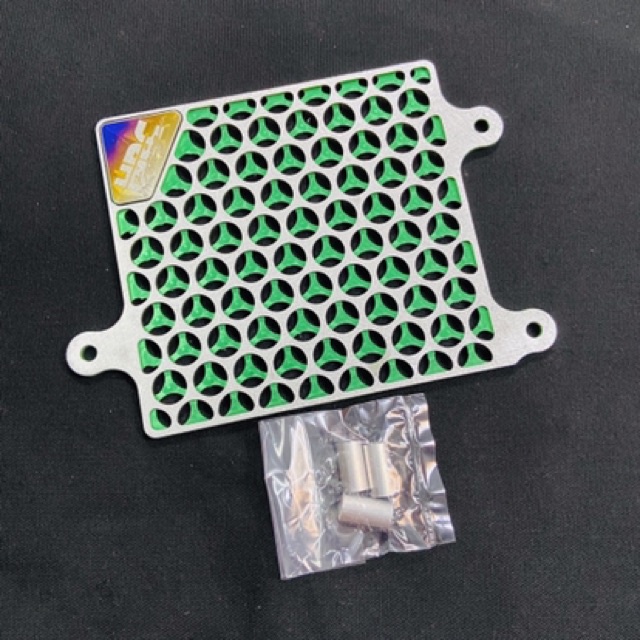 Che két nước vario 2016-2021 & air blade 2013-2021 cnc kiểu 3d kèm tem titan hrc mẫu mới