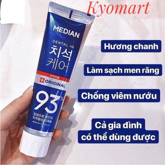 Kem đánh răng MEDIAN Dental IQ 93% 120g