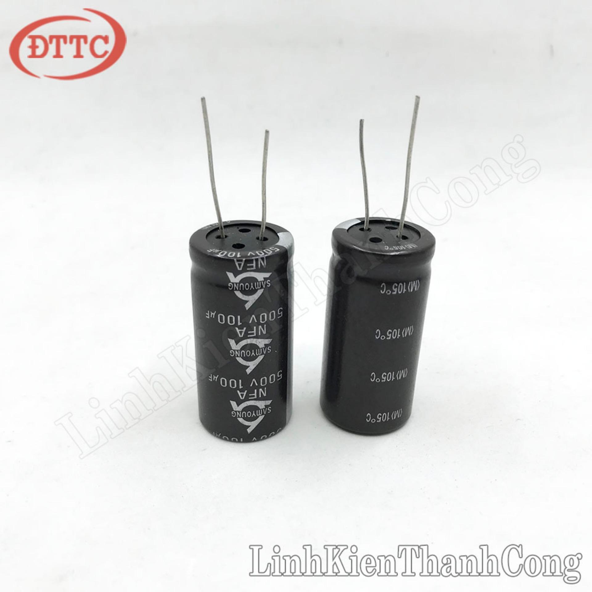 Tụ SAMYOUNG 100uF 500V (20x40mm)
