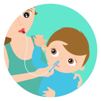 Dụng cụ Hút mũi cho bé 0m+ Nose Frida - Thụy Điển