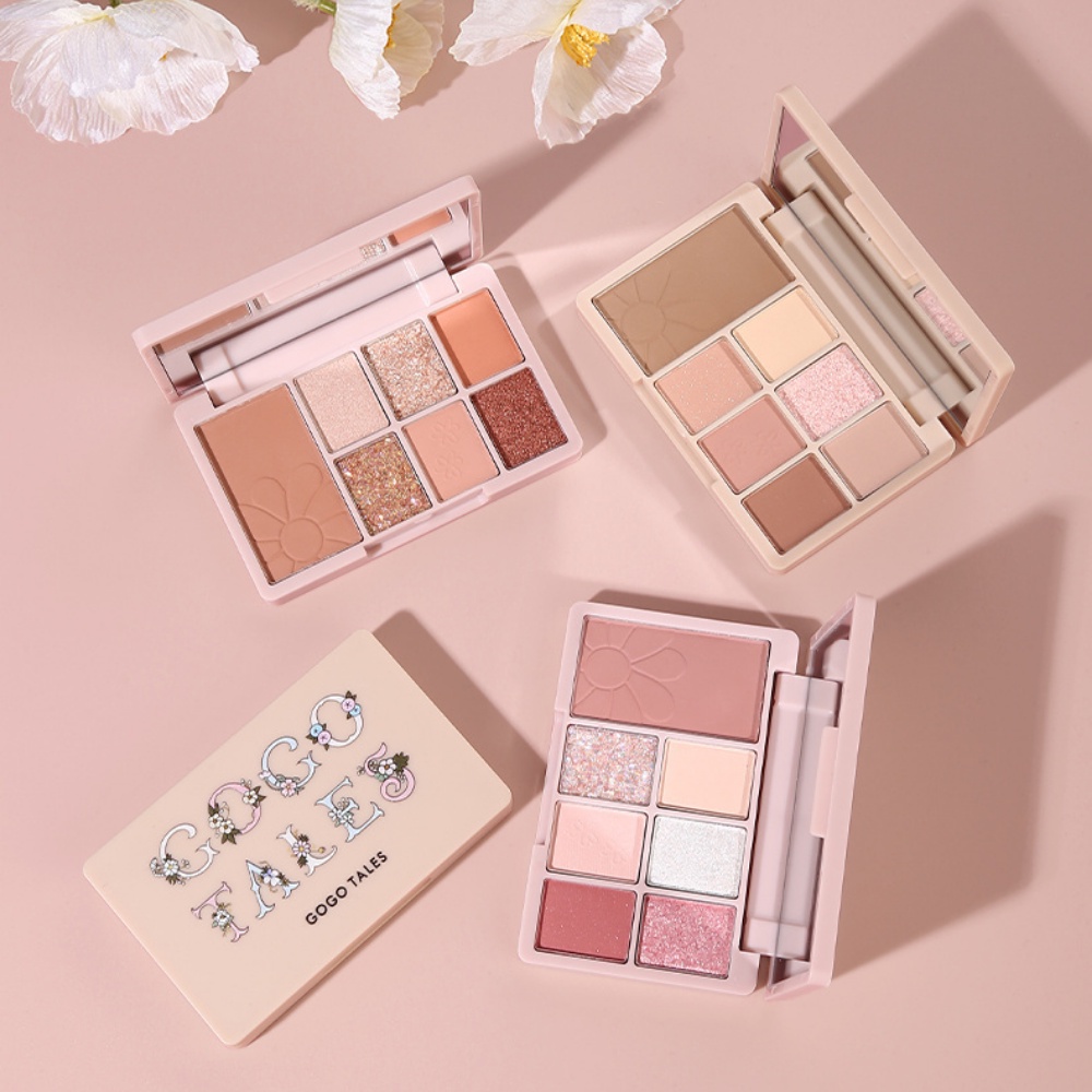 [GOGOTALES] Bảng mắt 7 ô Gogotales Flowers Blooming (GT276)