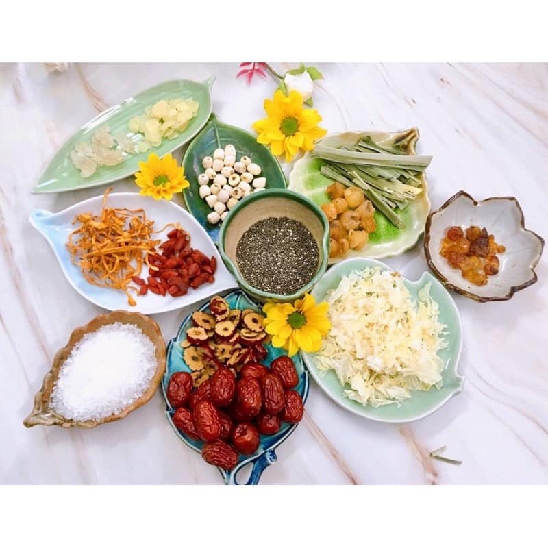 SET NẤU CHÈ DƯỠNG NHAN 400gram