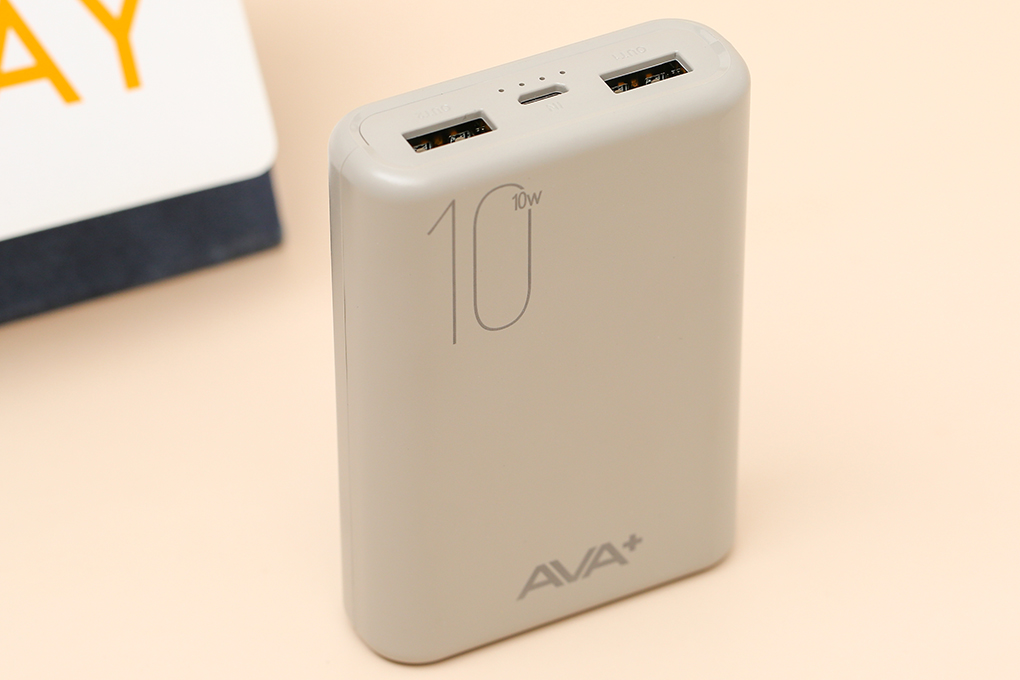 10.000 mAh 12W Ava + JP192 polymer rechargeable battery pack