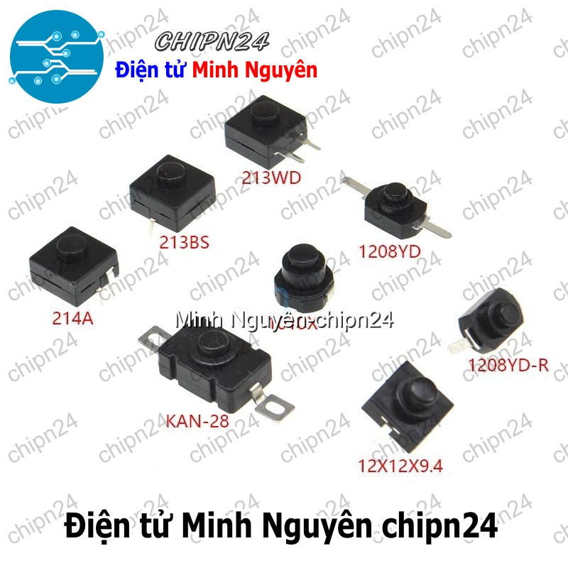 [3 cái] (F103) Công tắc đèn pin (2 3 4 chân) - [Chọn Loại] - HHH.00137
