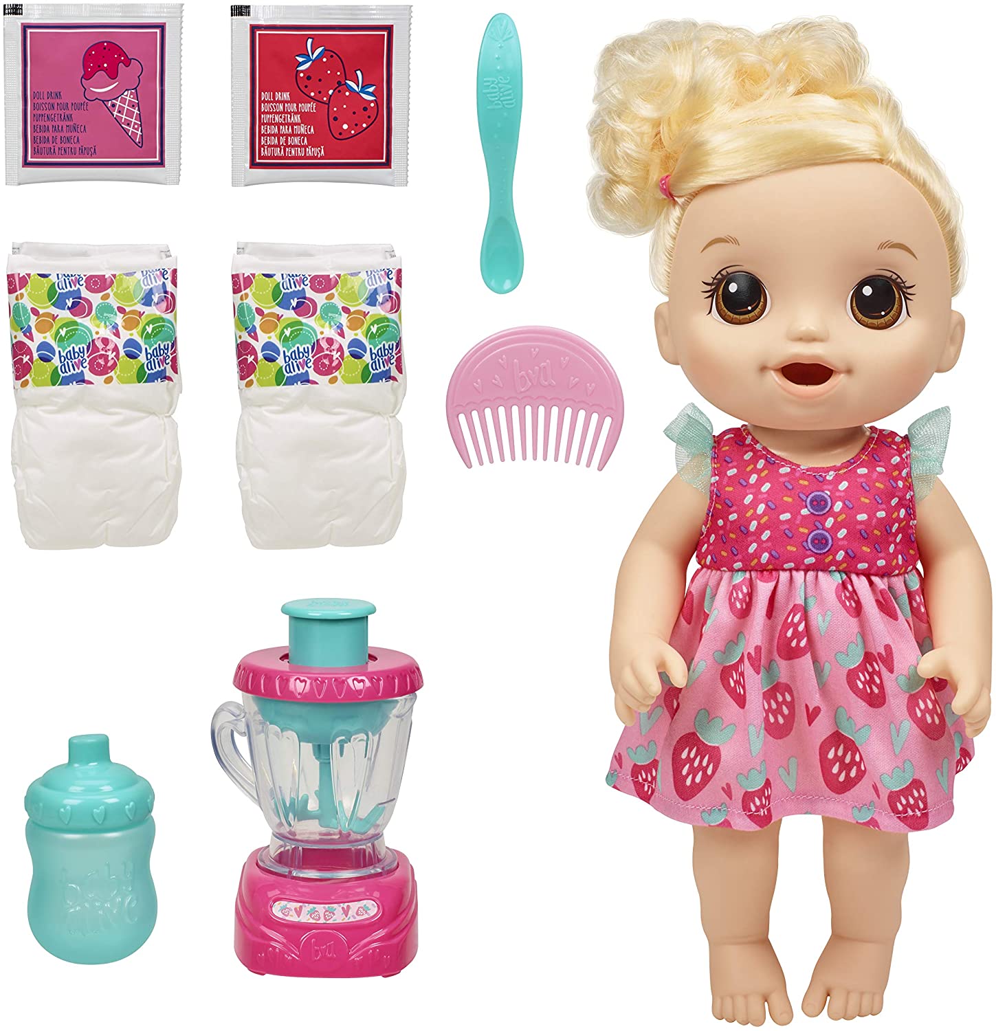 Đồ chơi BABY ALIVE - Bé Cherry tiểu thư - Mã SP E6943