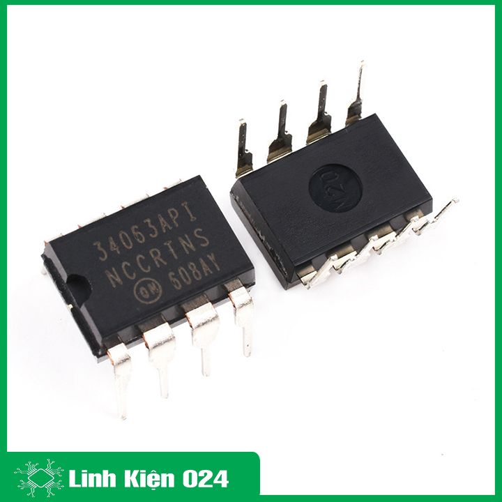 IC nguồn MC34063 DIP8 36V 1.5A chuyển đổi điện áp DC – DC