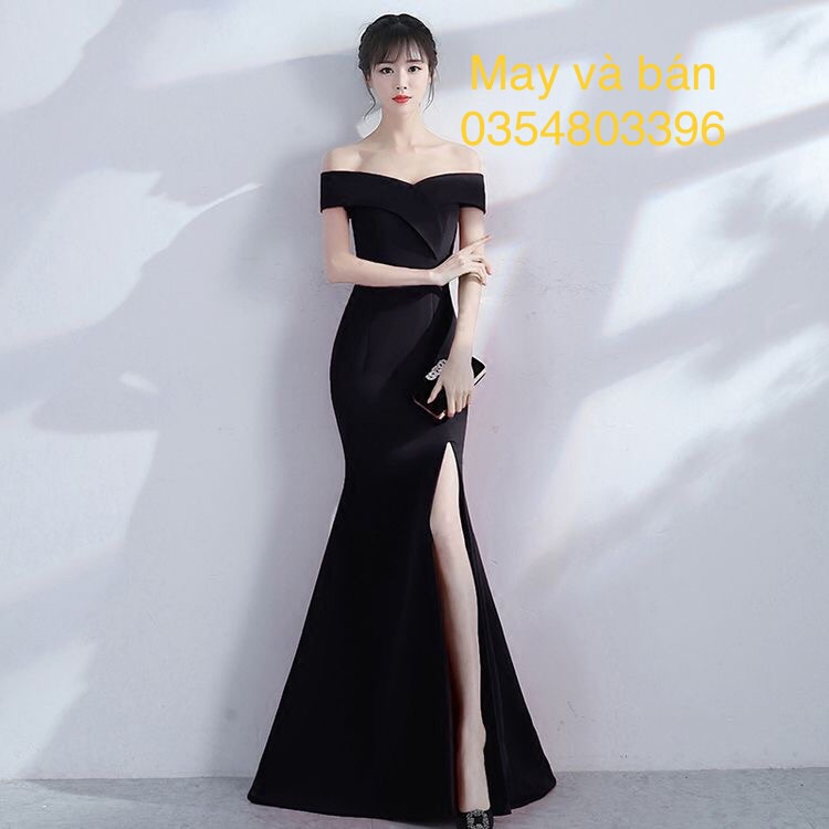 Đầm trễ vai