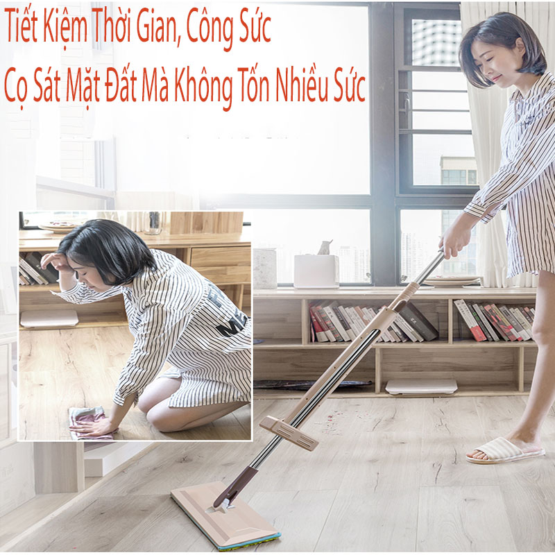 [TẶNG KÈM 1 BÔNG LAU] Cây lau nhà tự vắt phẳng thông minh Spin Mop xoay 360 độ, Bộ Lau Nhà 360 Độ Giá Rẻ,Chổi Lau Nhà Tự Vắt Spin Mop Cao Cấp, Thiết Kế Tự Vắt Không Làm Bẩn Tay, Chất Liệu Nhựa ABS , Thép Không Gỉ Chắc Chắn