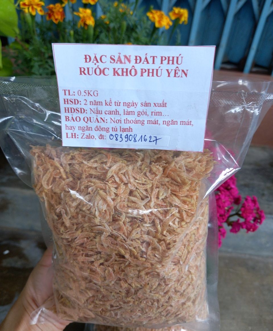 0.5KG Ruốc Khô Phú Yên Bao Ngon