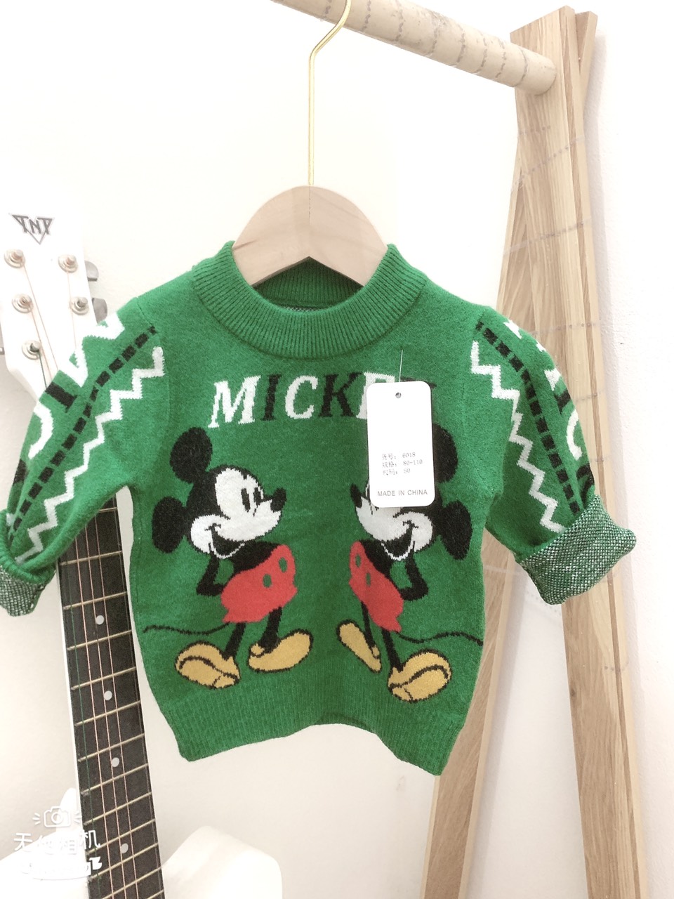 Áo Len Mickey cho Bé chất mềm, đẹp, ấm (9-17kg)