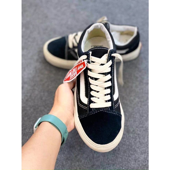 [Rẻ Vô Địch] Giày Vans Vault Style Old Skool đen thấp nam nữ