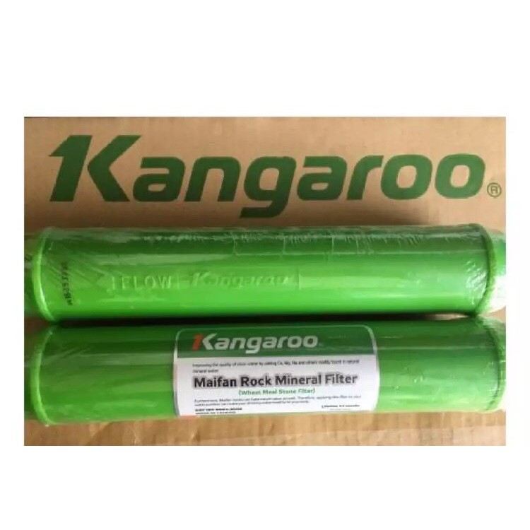 Lõi lọc số 8 Kangaroo - lõi đá Maifan/ lõi khoáng số 8 Kangaroo (có co nối đi kèm)