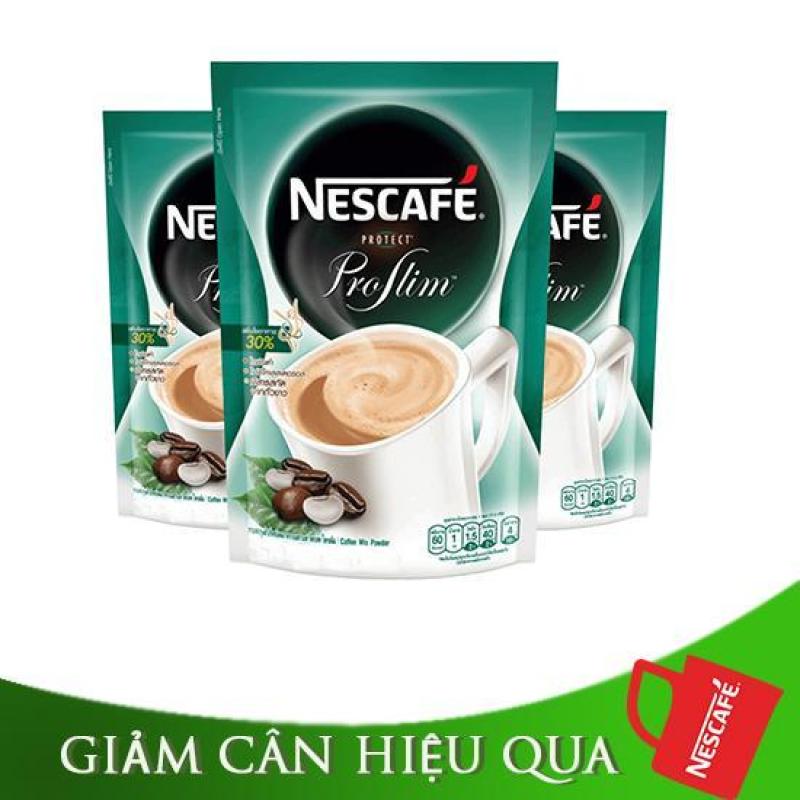 Hộp 10 gói giảm cân Nescafe Proslim dùng cho cả Nam và Nữ khó giảm cân nhập khẩu