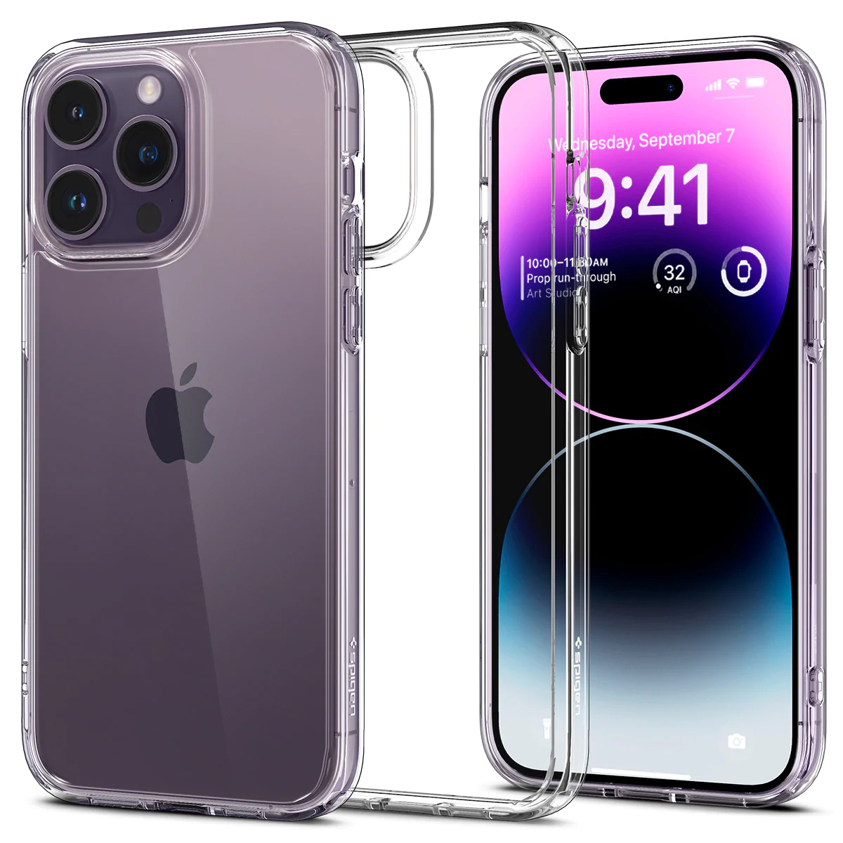 Spigen iPhone 14 14Plus 14Pro 14ProMax Case Ultra Hybrid - Crystal Clear