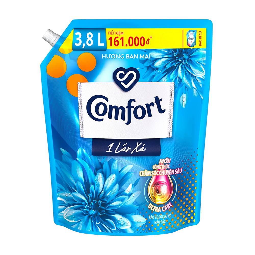 Nước xả vải comfort 3,8l