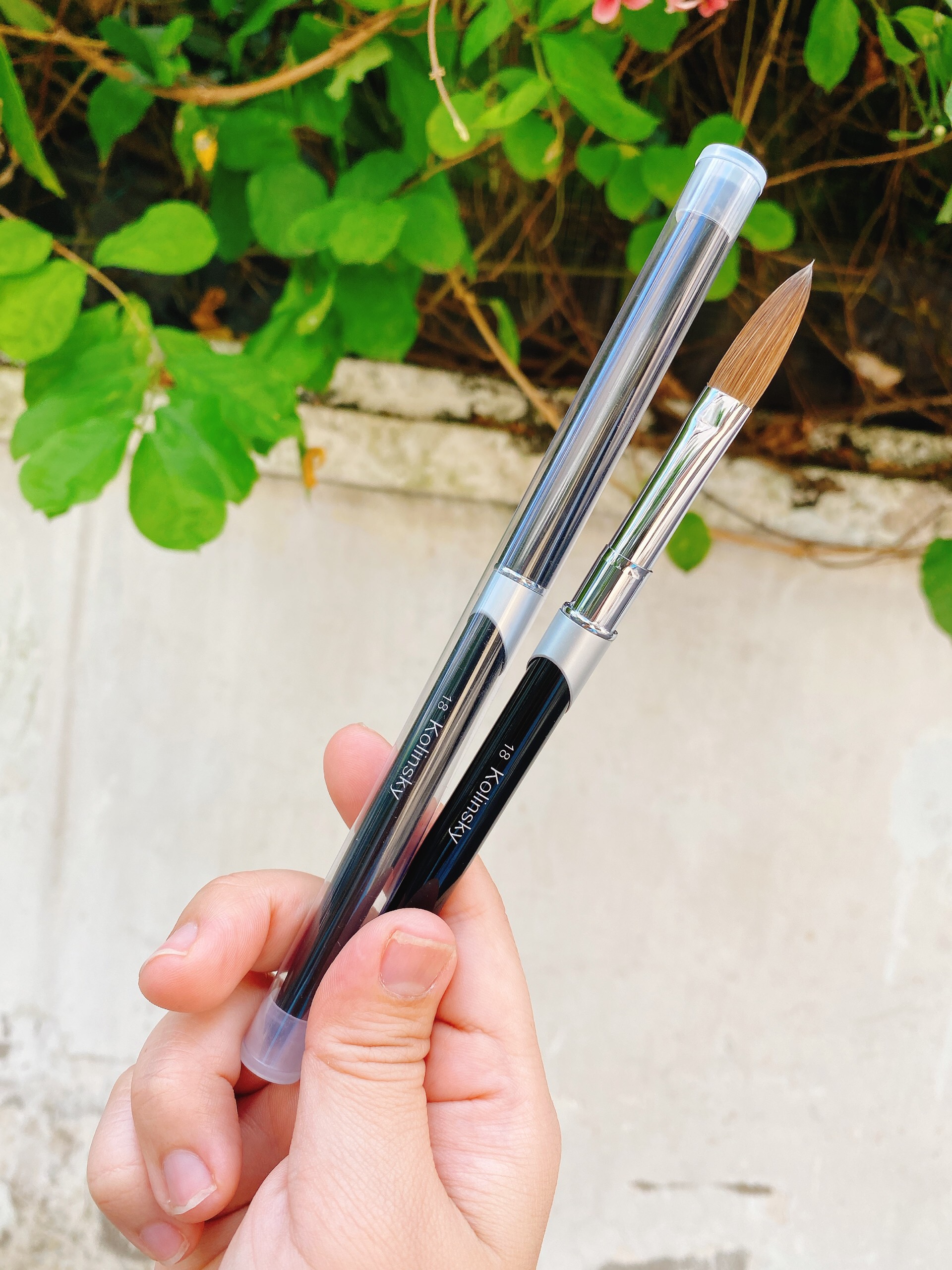 Cọ đắp bột lông chồn số 18 Kolinsky chính hãng cao cấp 1146