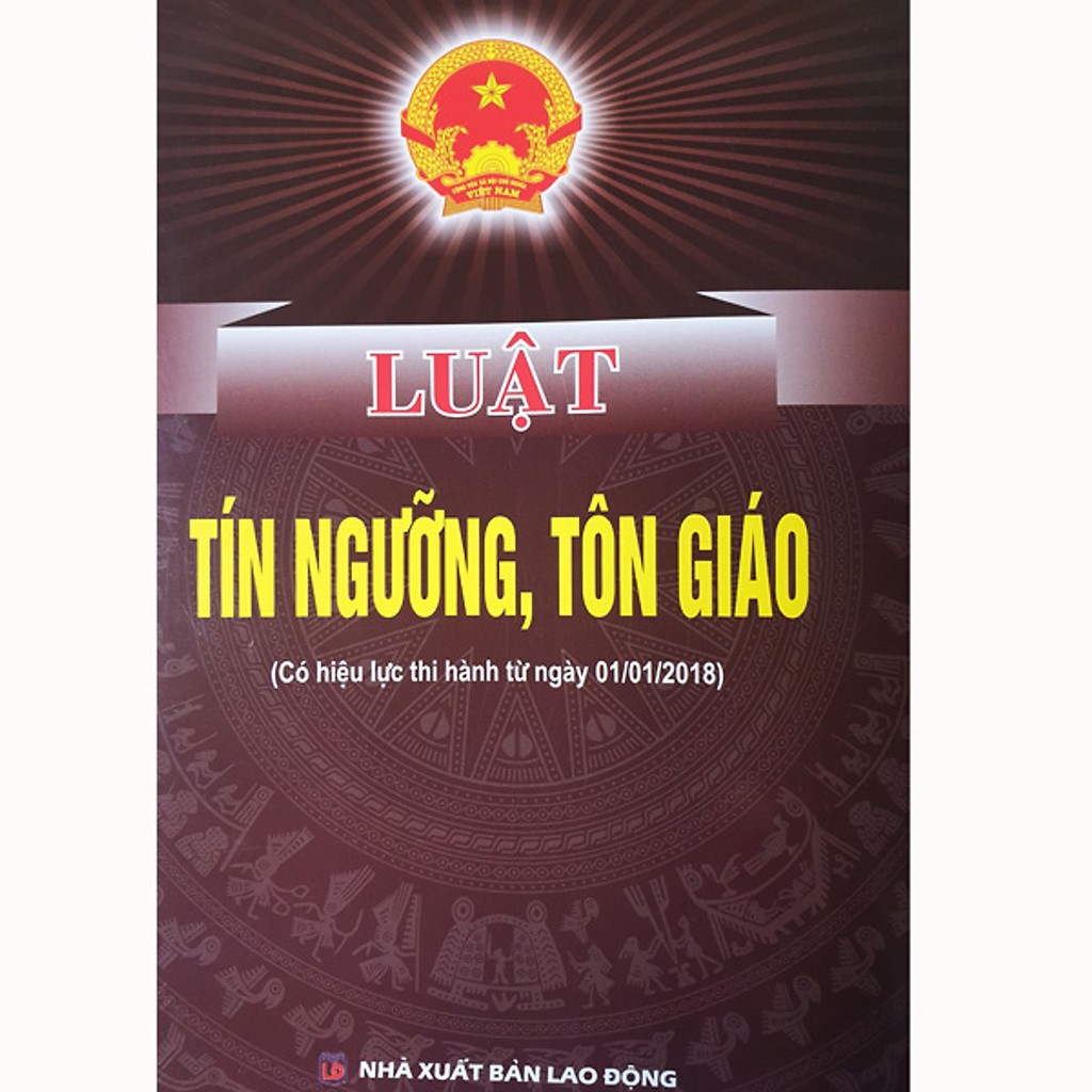 Sách - luật tín ngưỡng, tôn giáo