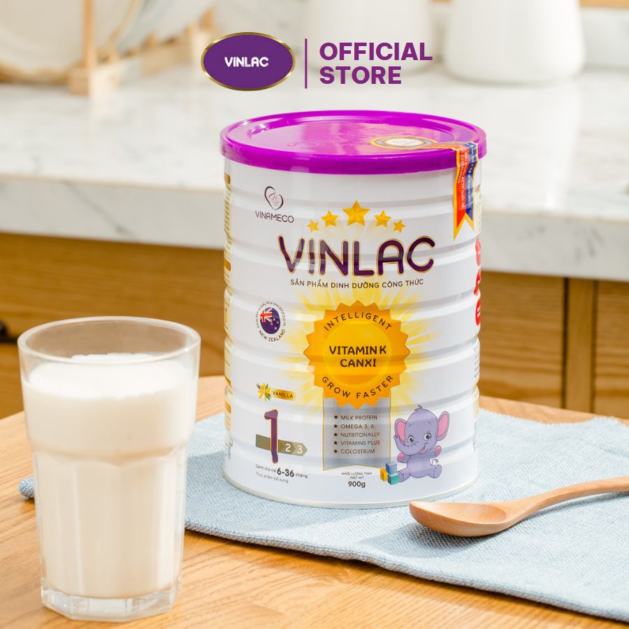Sữa bột Vinlac số 1 900g