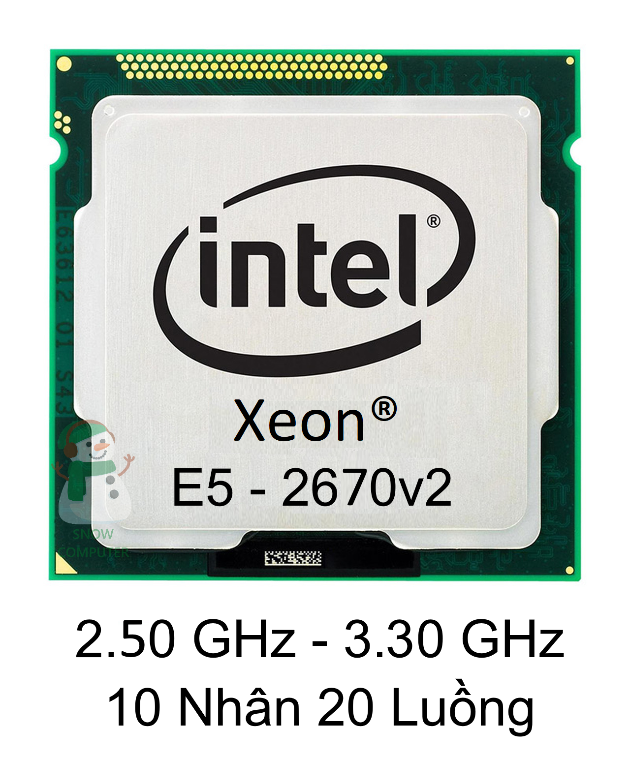 CPU Xeon e5 2665 2689 2670 2651v2 2650v2 2696v2 Bộ xử lý server socket 2011 x79