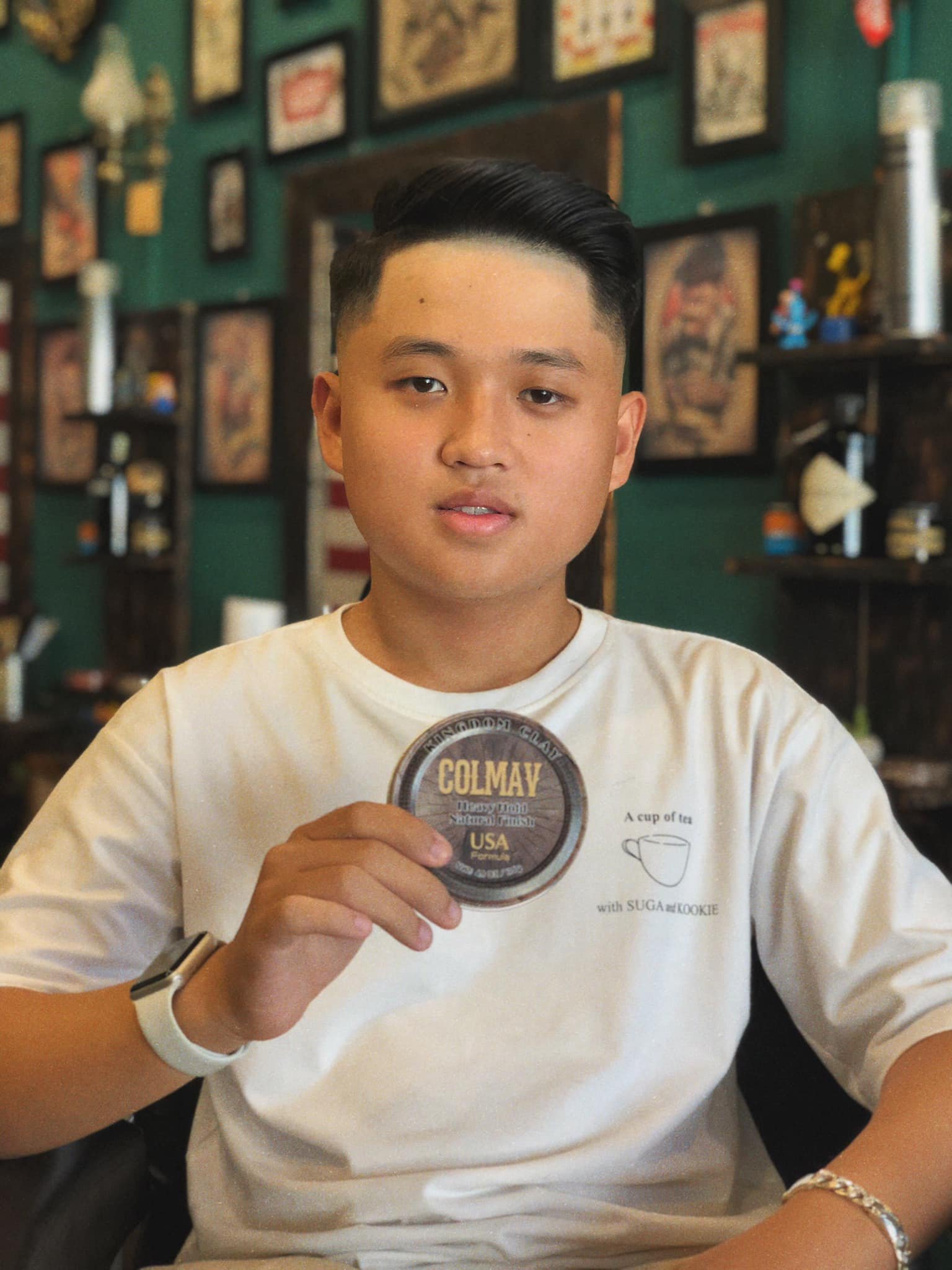 [CHÍNH HÃNG] Sáp vuốt tóc Colmav Kingdom Clay Pomade, Pomade vuốt tóc