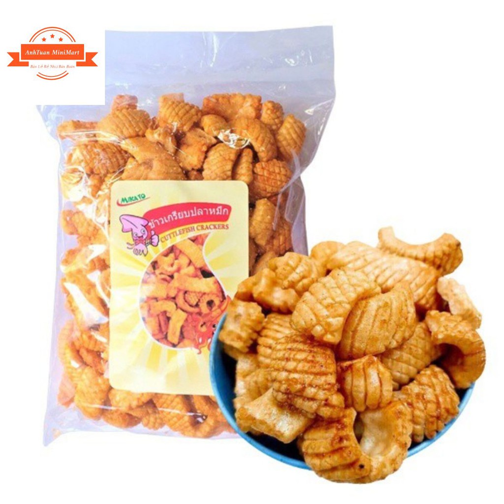 Snack Mực Thái Lan Gói 200G giòn ngon