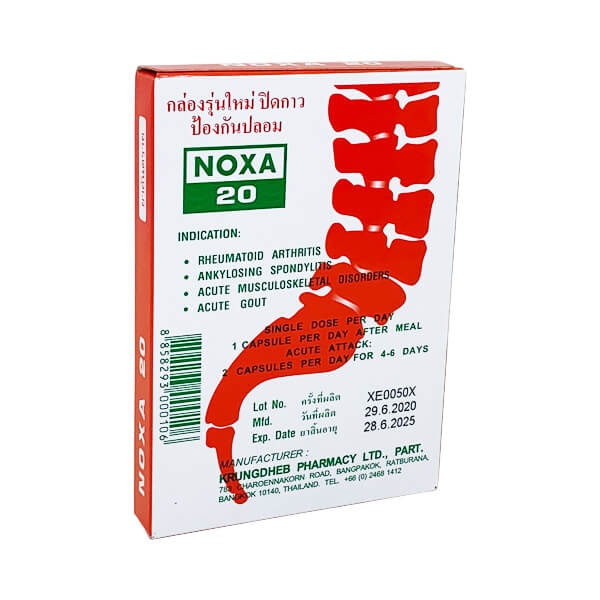 Lốc 12 hộp Noxa 20 Thái Lan