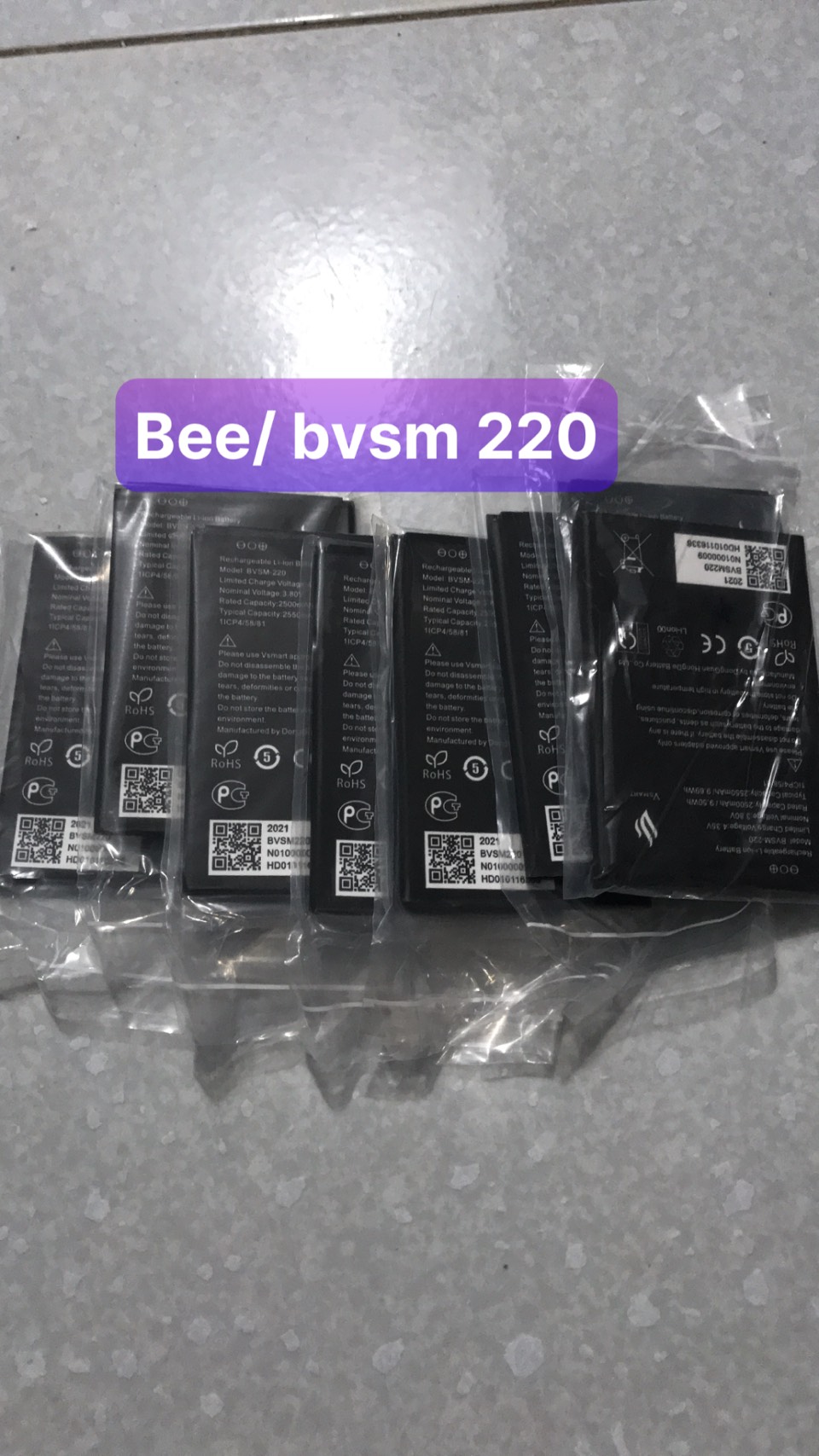 pin vismart bee /bvsm220